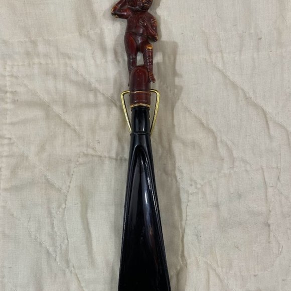 1973 JSNY No 12 Football Player Shoehorn Vintage Plastic Shoehorn Football - Picture 1 of 7